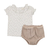 Farren and Me Pale Pink Wash Denim Set