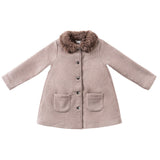 Kipp Cocoa Fur Lined Coat