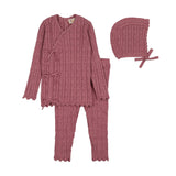 Teela Orchid Side Knit Set