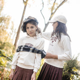 Teela Espresso Oxford Skirt