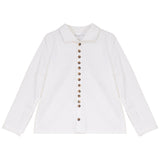Calla Lili Cream Button Shirt