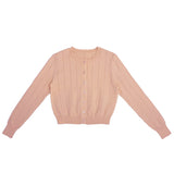 Zaikamoya Peach Chantelle Cardigan