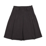 Farren and Me Washed Black Denim Pleated Skirt