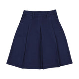 Farren and Me Washed Blue Denim Pleated Skirt