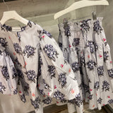 Christina Rohde Light Blue Floral Set