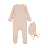 Lilette Petal Fine Pointelle Footie Set