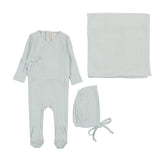 Lilette Sky Blue Fine Pointelle Take Me Home Set
