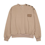 Froo Beige Toffee Terry Sweater