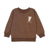 Froo Brown Toffee Terry Top