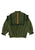 Hebe Green Corduroy Blouse With Zipper
