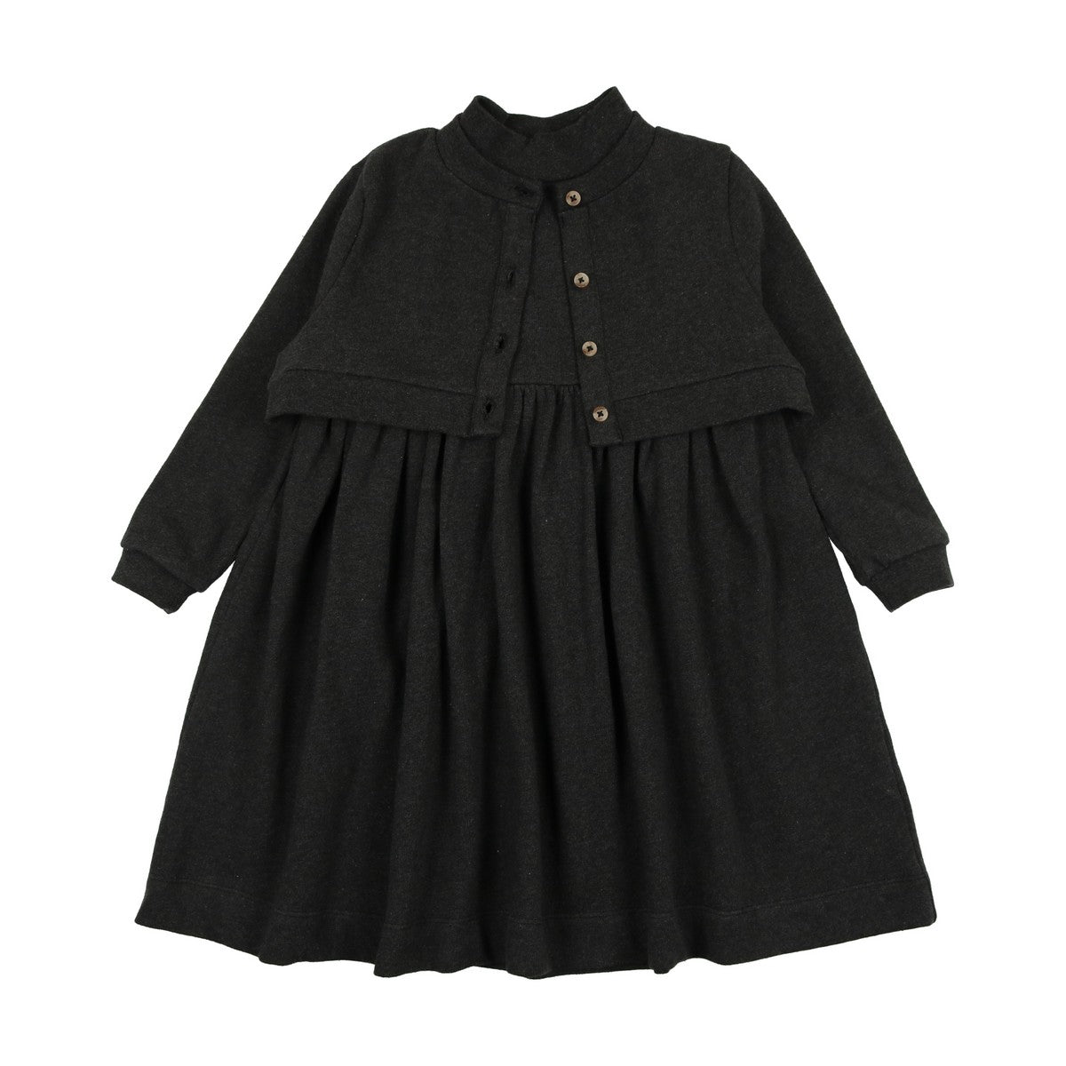 Farren + Me Black Cropped Cardi Dress