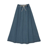 Farren and Me Blue Denim Maxi Skirt