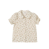 Nou Nelle Tan Floral Shirt