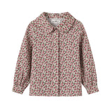 Nou Nelle Magenta Floral Blouse