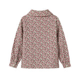Nou Nelle Magenta Floral Blouse