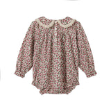 Nou Nelle Magenta Floral Romper