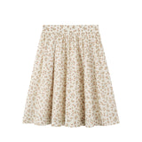 Nou Nelle Tan Floral Skirt