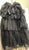 Tia Cibani Kohl Pleated Capelet Dress