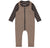 Jaybee Taupe Zipper Romper