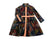 Tia Cibani Rainbow Newburgh Ruffled Dress