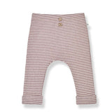 1+ In The Family Nude/Mauve Striped Ribbed Edwin Set