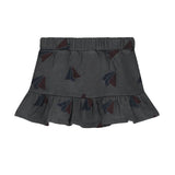 Bonmot Gray Allover Paperplane Skirt