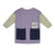 Wynken Lilac/Navy Pocket Dress