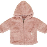 Kipp Pink Textured Fur Jacket