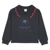 Analogie Navy Collar Fan Club Sweatshirt