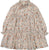 Louis Louise Beige Indian Flower Garance Dress
