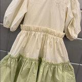 The Middle Daughter Sunscreen & Pistachio Upper Crust Dress
