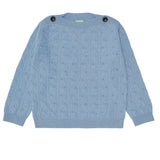 Fub Sky Boatneck Structure Sweater