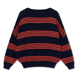 Repose Knit Slouchy Stripe Sweater
