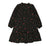 Sweat Threads Black Floral Lila Dress