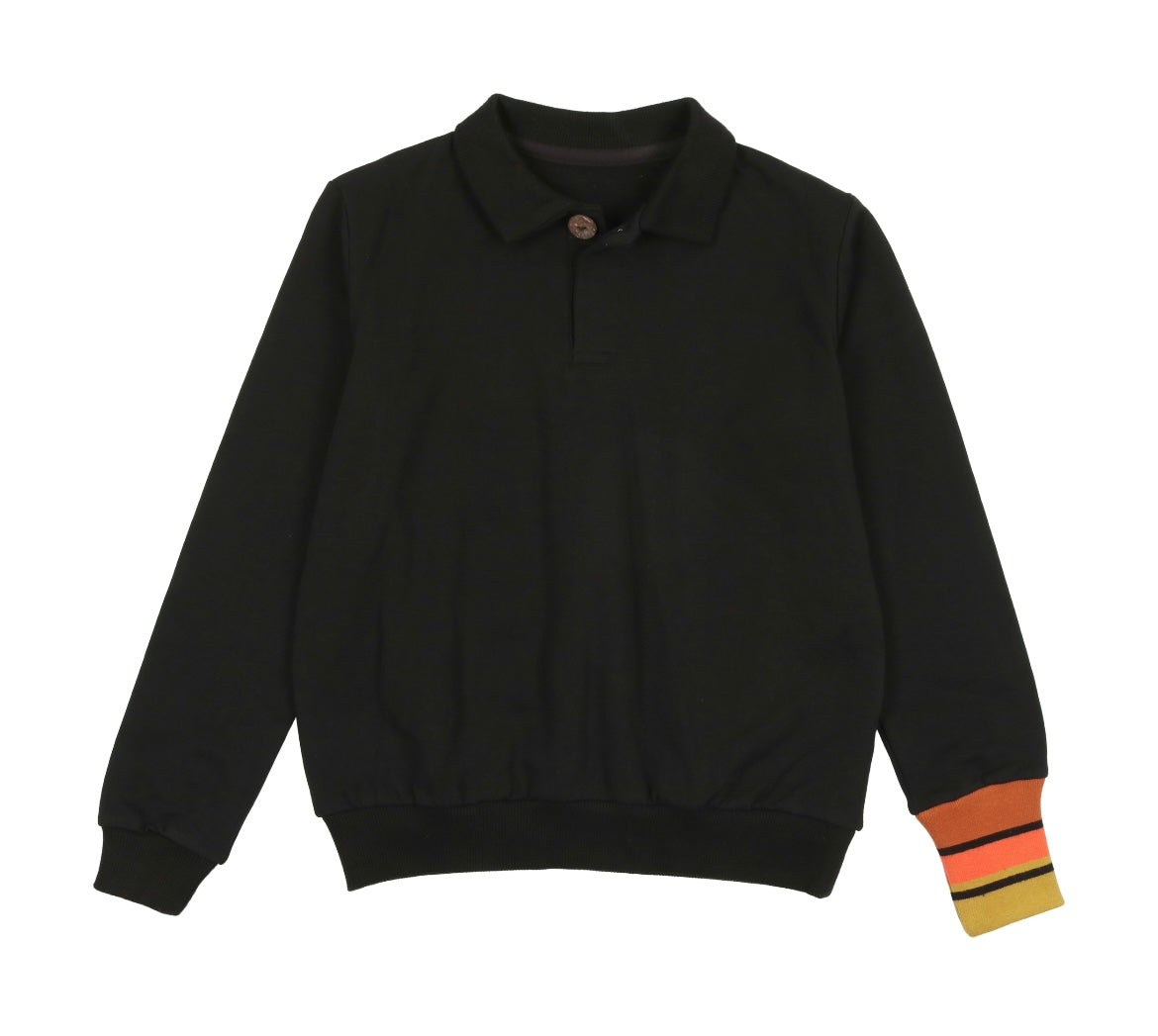 Bopop Colorful Cuff Black Polo