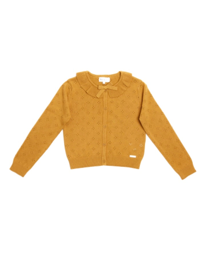 Nicole Miller Honey Mustard Cardigan