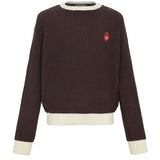 Parni Brown Teen Chunky Sweater