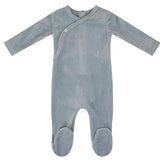 Kipp Blue Rib Wrap Footie