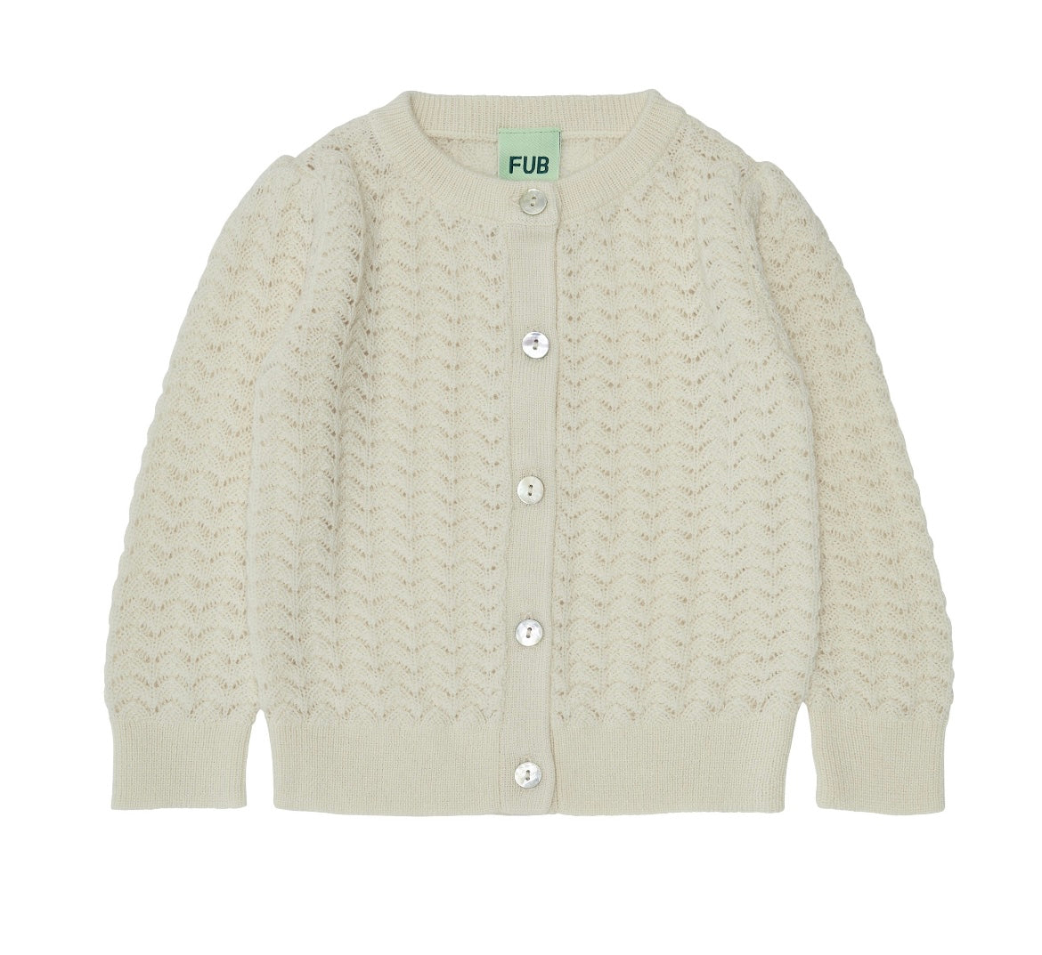 Fub Ecru Pointelle Set