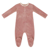 Kipp Mauve Textured Velour Take Me Home Set