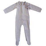 Kipp Oatmeal Knit Wrap Footie & Hat Set