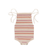 Kipp Blush Stripe Knit Romper
