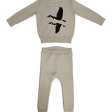 Kipp Oatmilk Kenny Knit Set