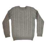 Kipp Slate Elliot Cable Knit Sweater
