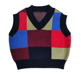 Crew Navy Soft Knit Vest