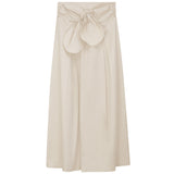 Gem Cream High Waisted Skirt