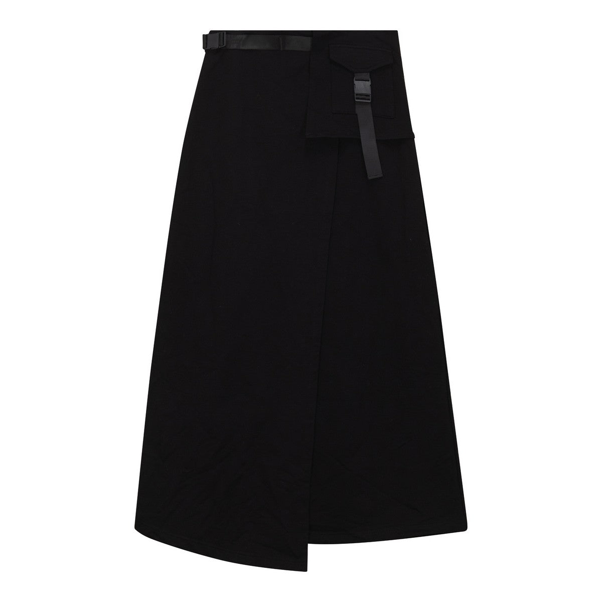 G-Degree Black Cargo Pocket Skirt