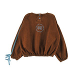 Loud Choco Tip Blouse