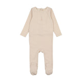 Lilette Light Pink Gingham Print Footie