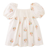 Gingersnaps Off White Floral Embroidered Gigi Dress
